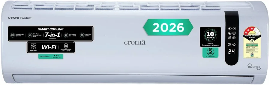 Croma 1.5 Ton Inverter Split AC